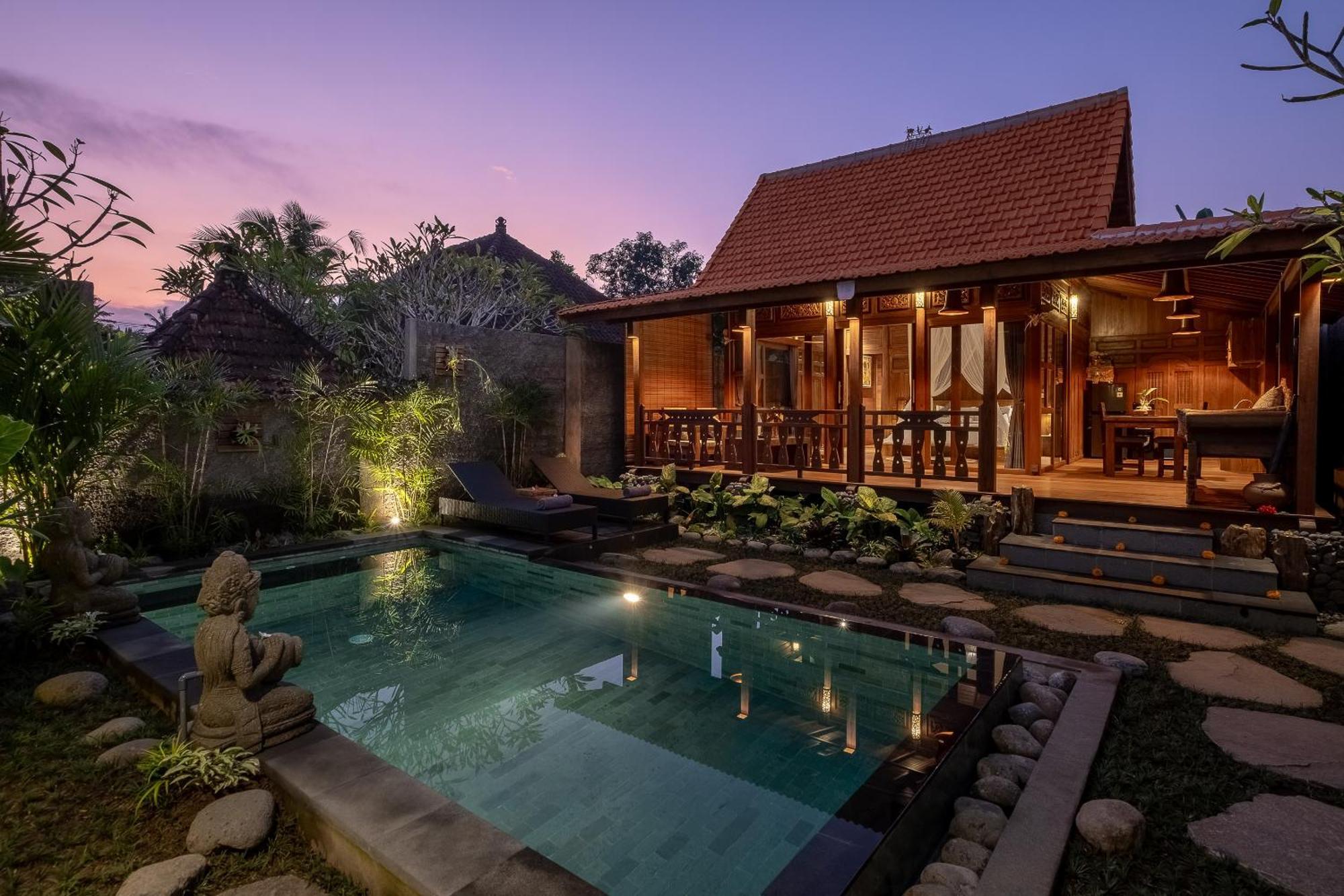 Ithaca Ubud Villa Exterior foto